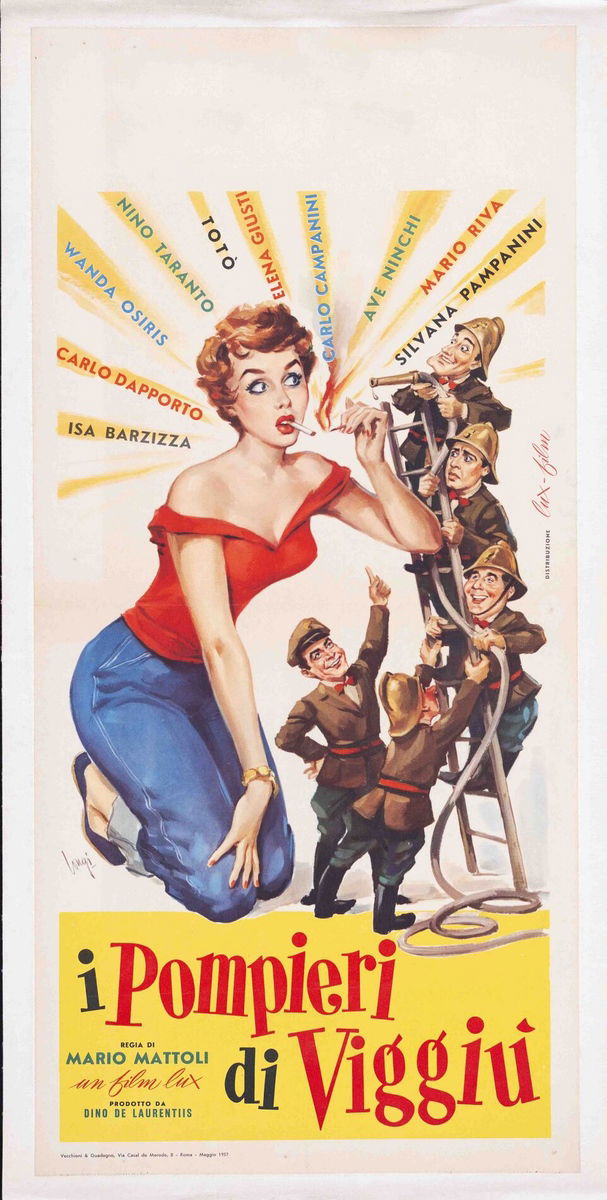 The Firemen of Viggiù - Lobby Card 1