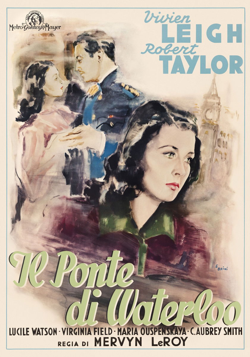 Il ponte di Waterloo - Manifesto 1