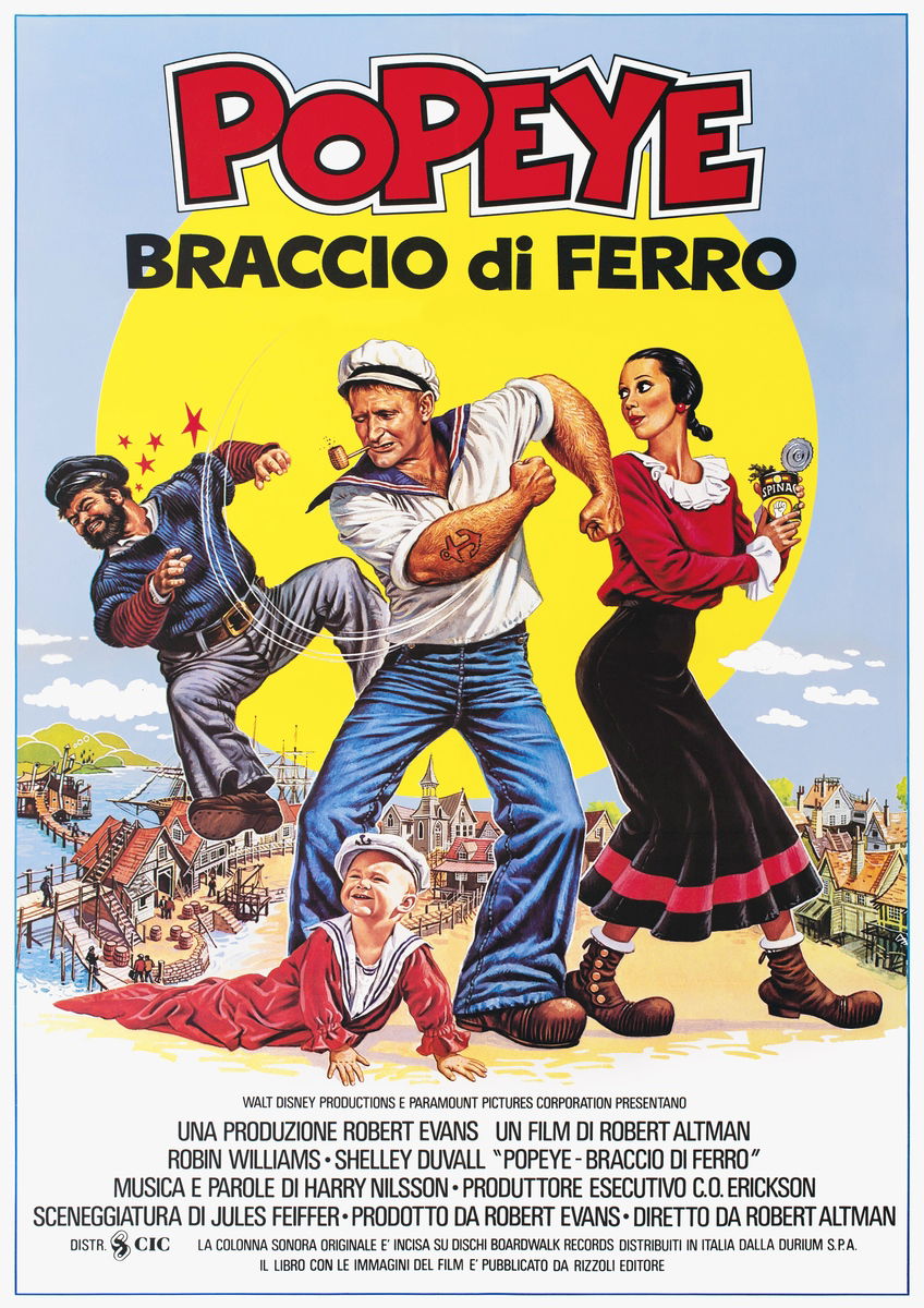 Popeye - Braccio di ferro - Manifesto 1