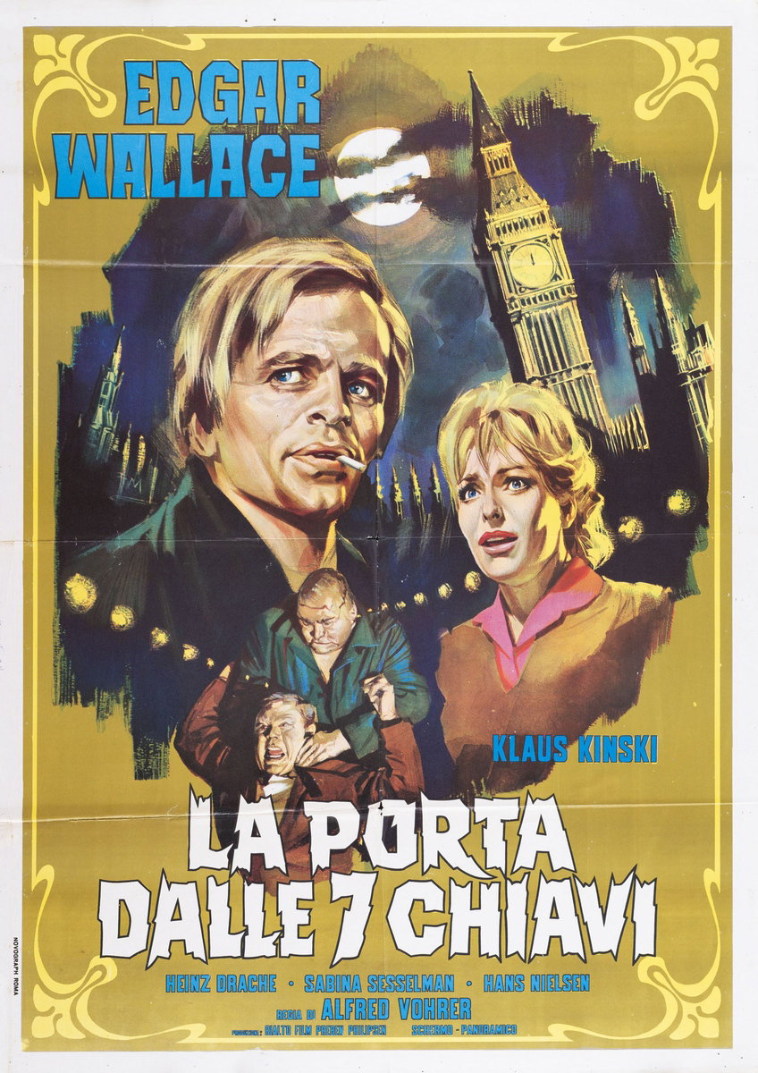 Poster 2 for the film The Door with Seven Locks (1962)