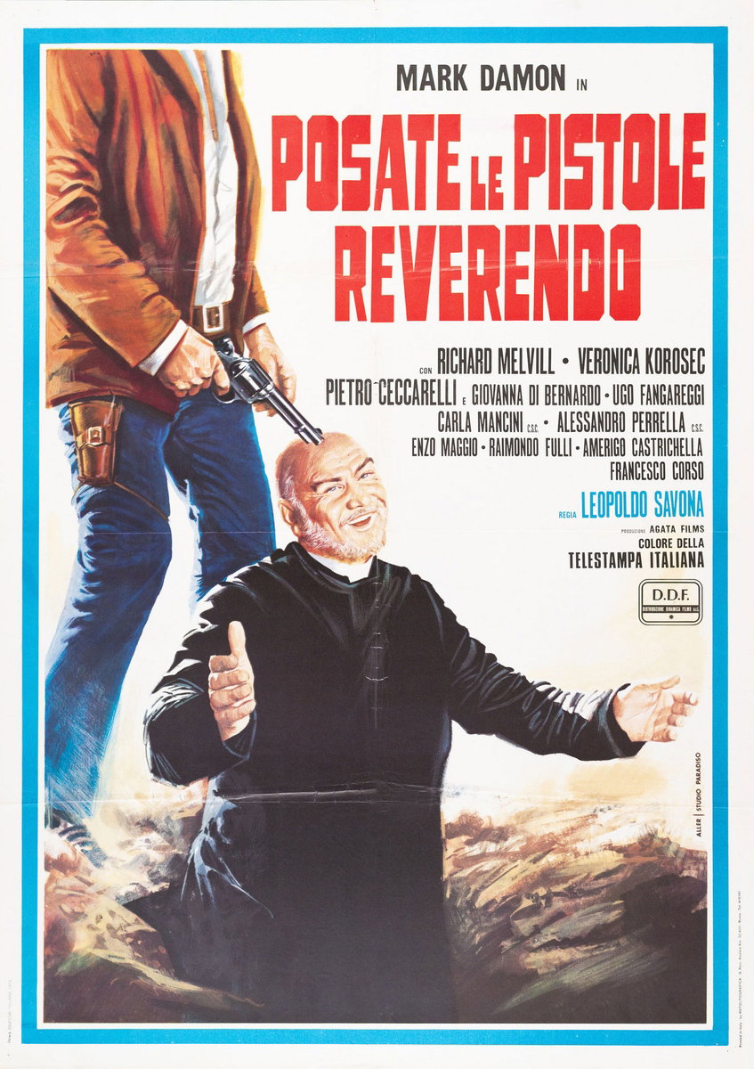 Posate le pistole ... reverendo - Manifesto 2