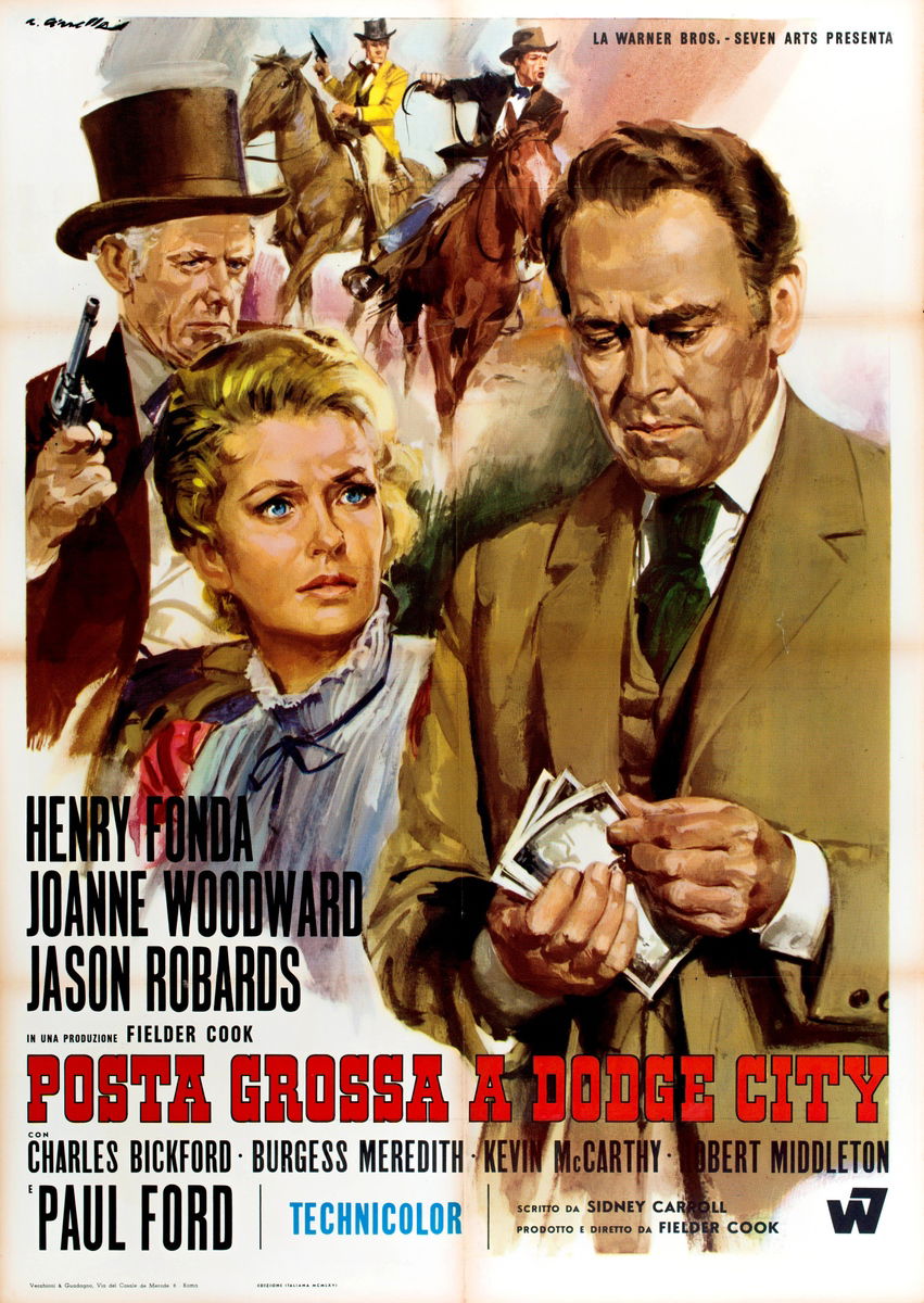 Posta grossa a Dodge City - Manifesto 1