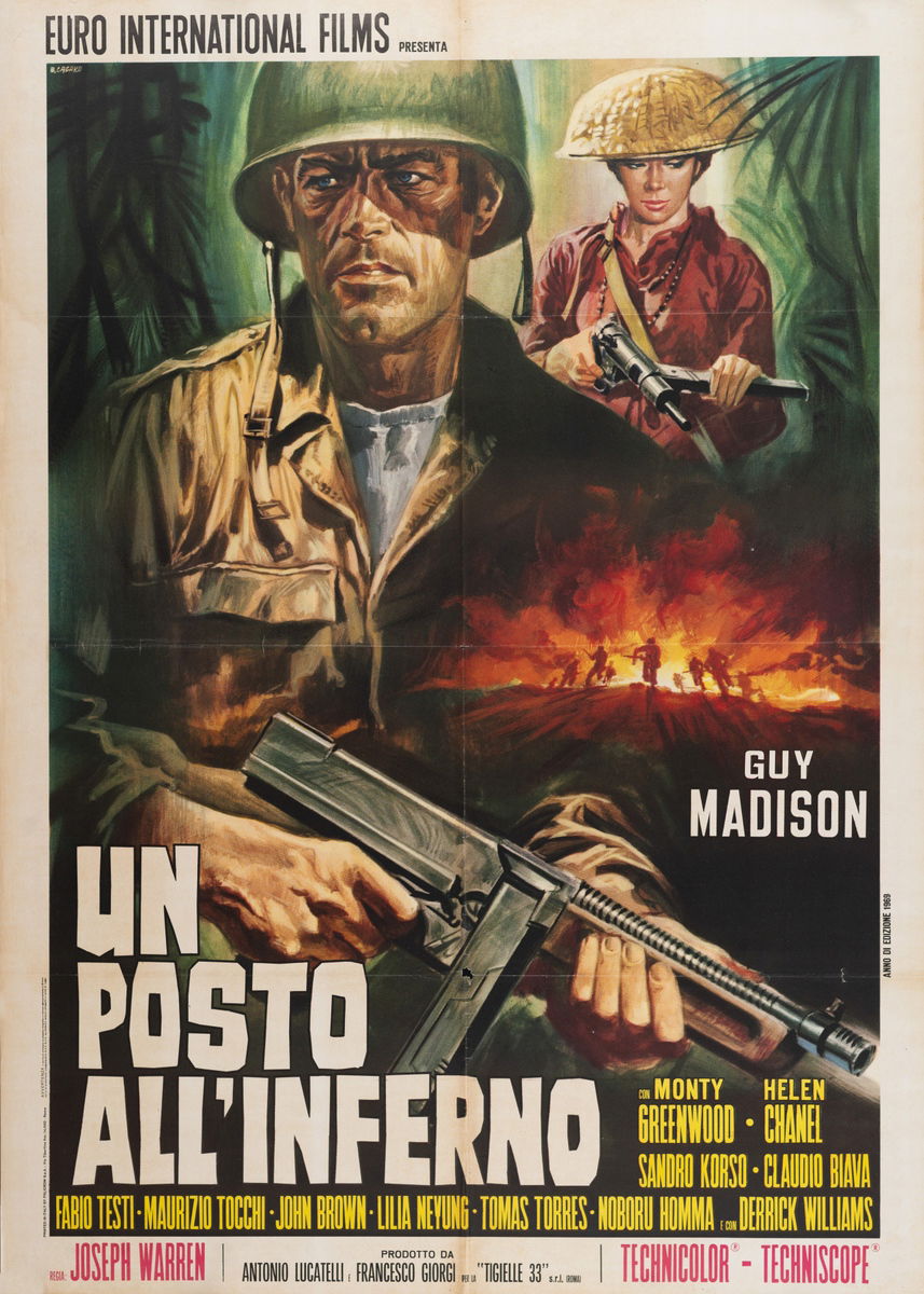 Un posto all'inferno - Manifesto 1