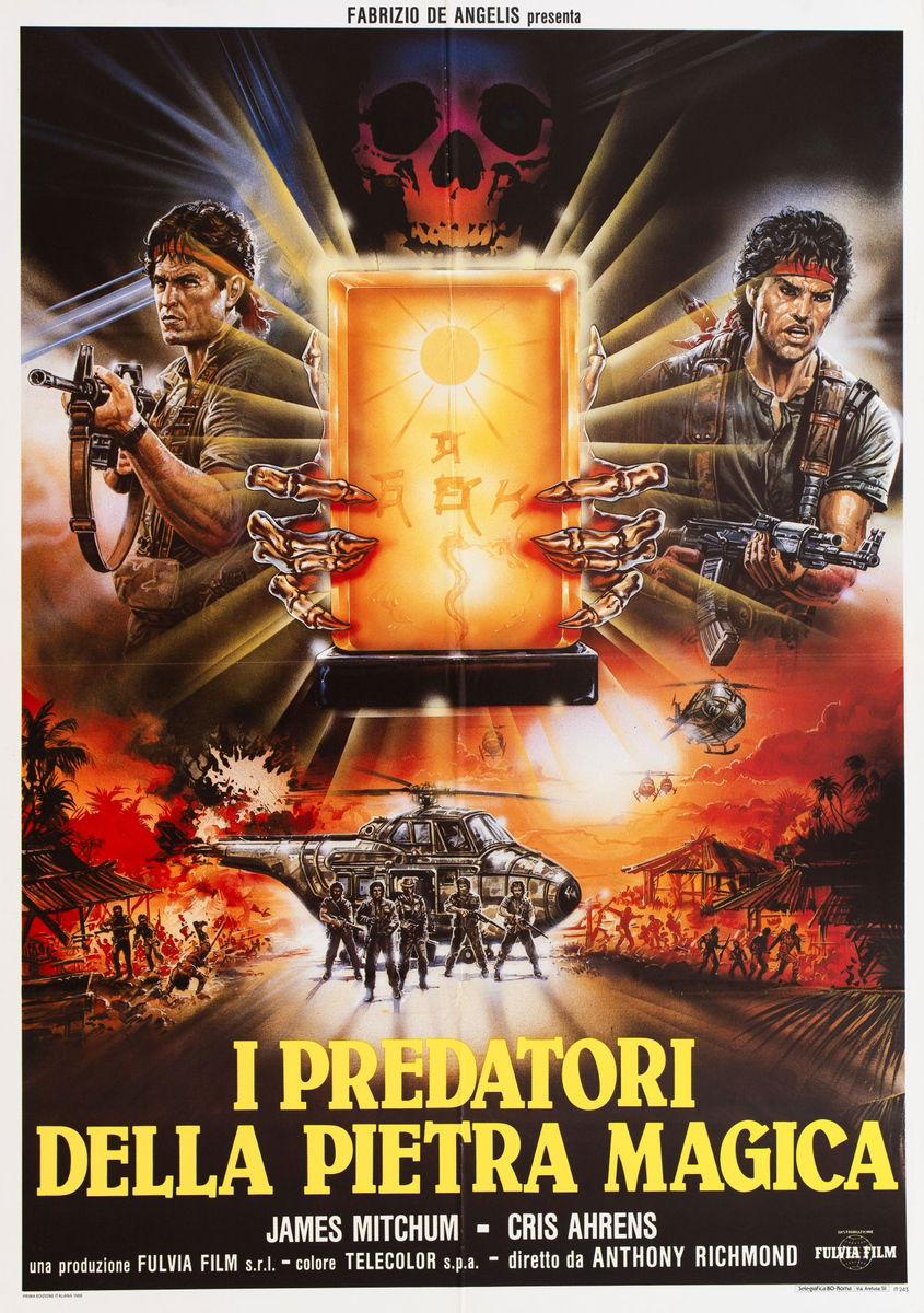 I predatori della pietra magica - Manifesto 1