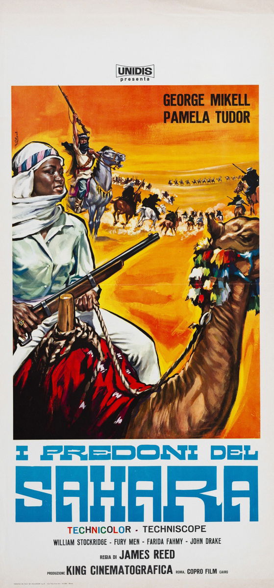 I predoni del Sahara - Locandina 1