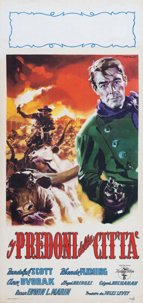 Abilene Town - Lobby Card 1