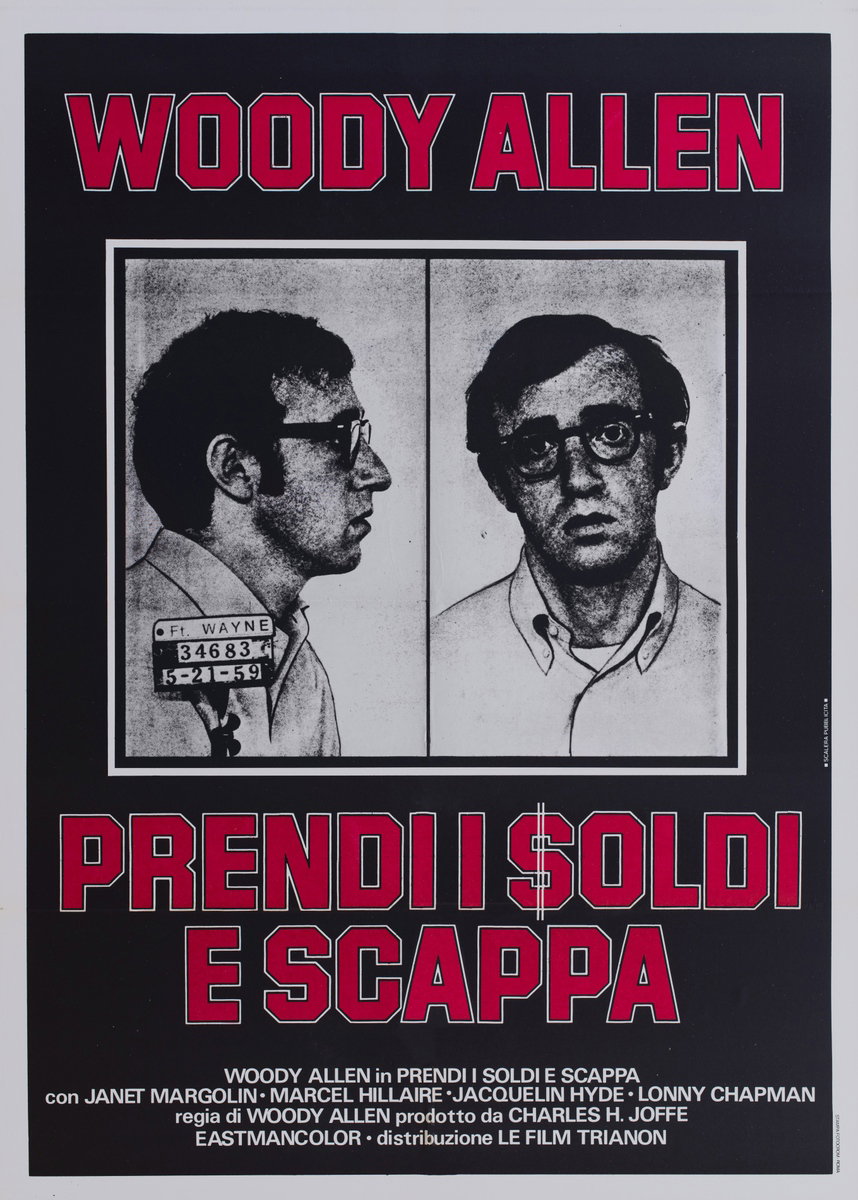 Prendi i soldi e scappa - Manifesto 1