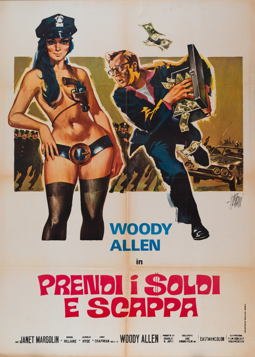 Prendi i soldi e scappa - Manifesto 2