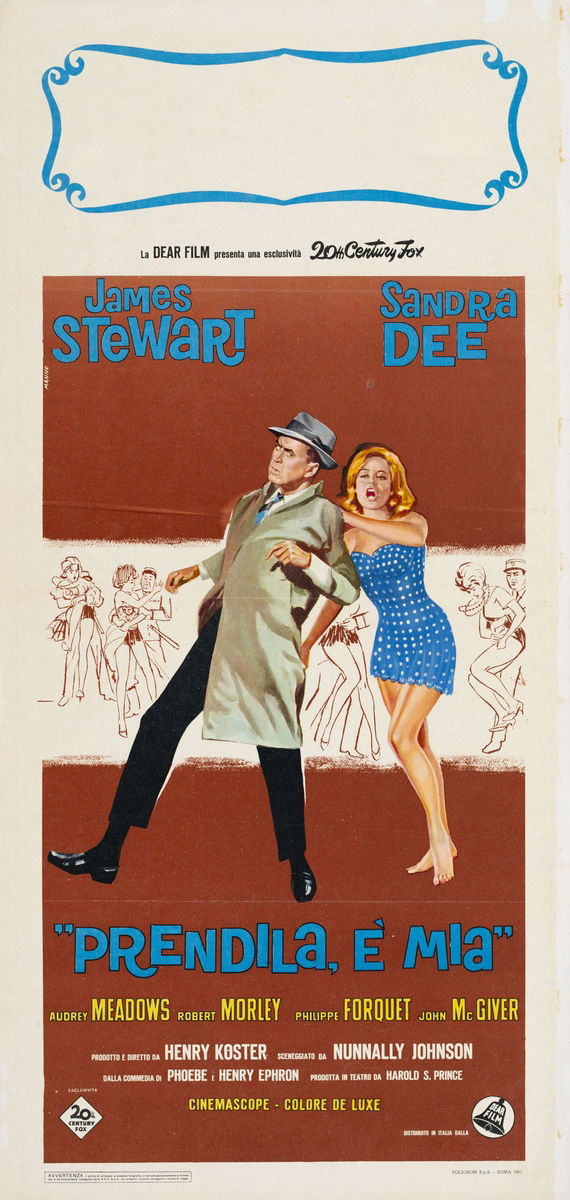 Take Her, She's Mine - Lobby Card 1