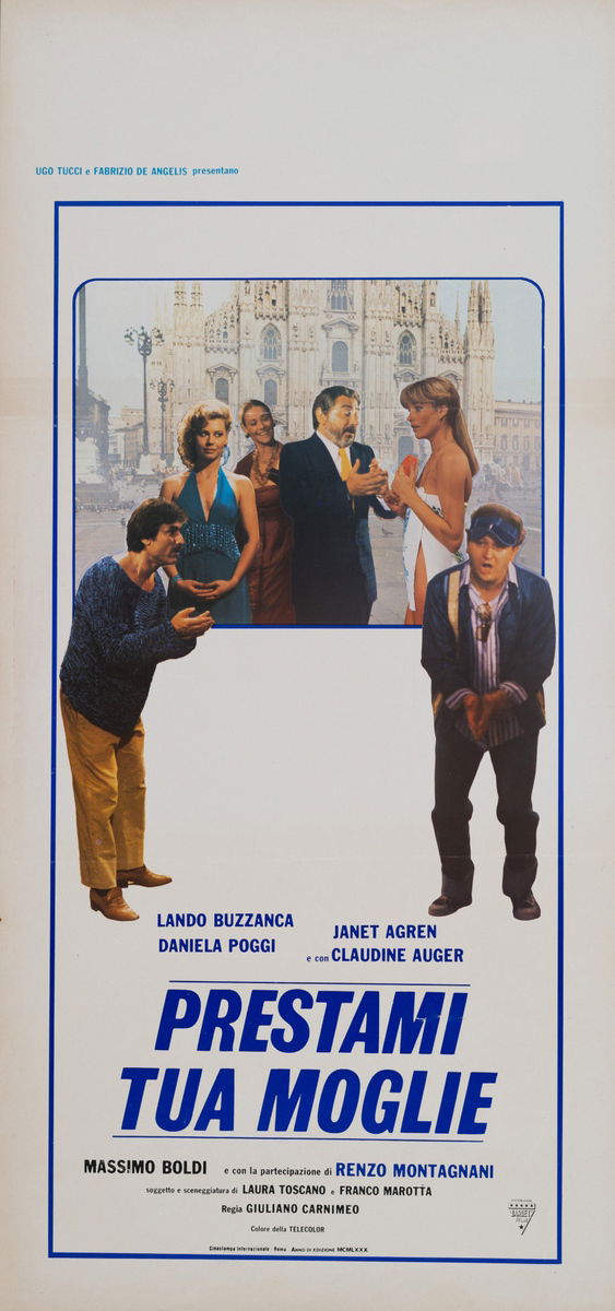 Lend Me Your Wife - Lobby Card 1