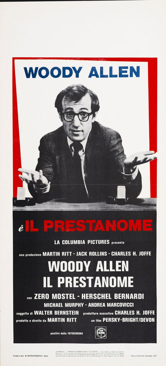 Il prestanome - Locandina 1