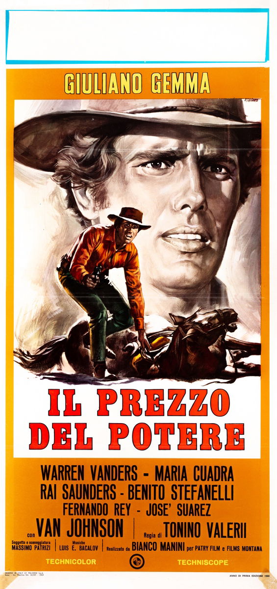 Il prezzo del potere - Locandina 1