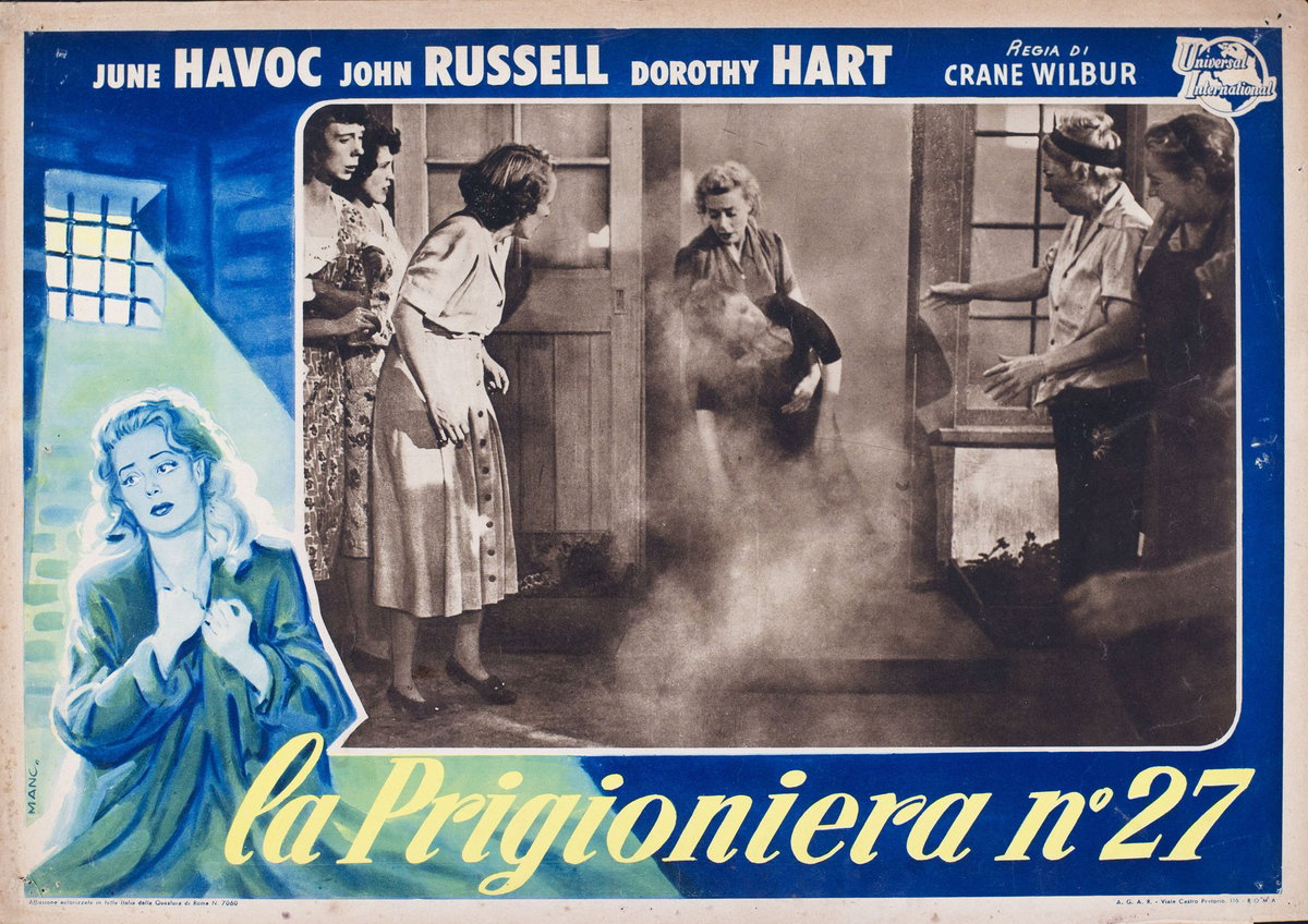 La prigioniera n 27 - Fotobusta 2