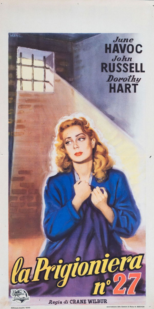 La prigioniera n 27 - Locandina 1