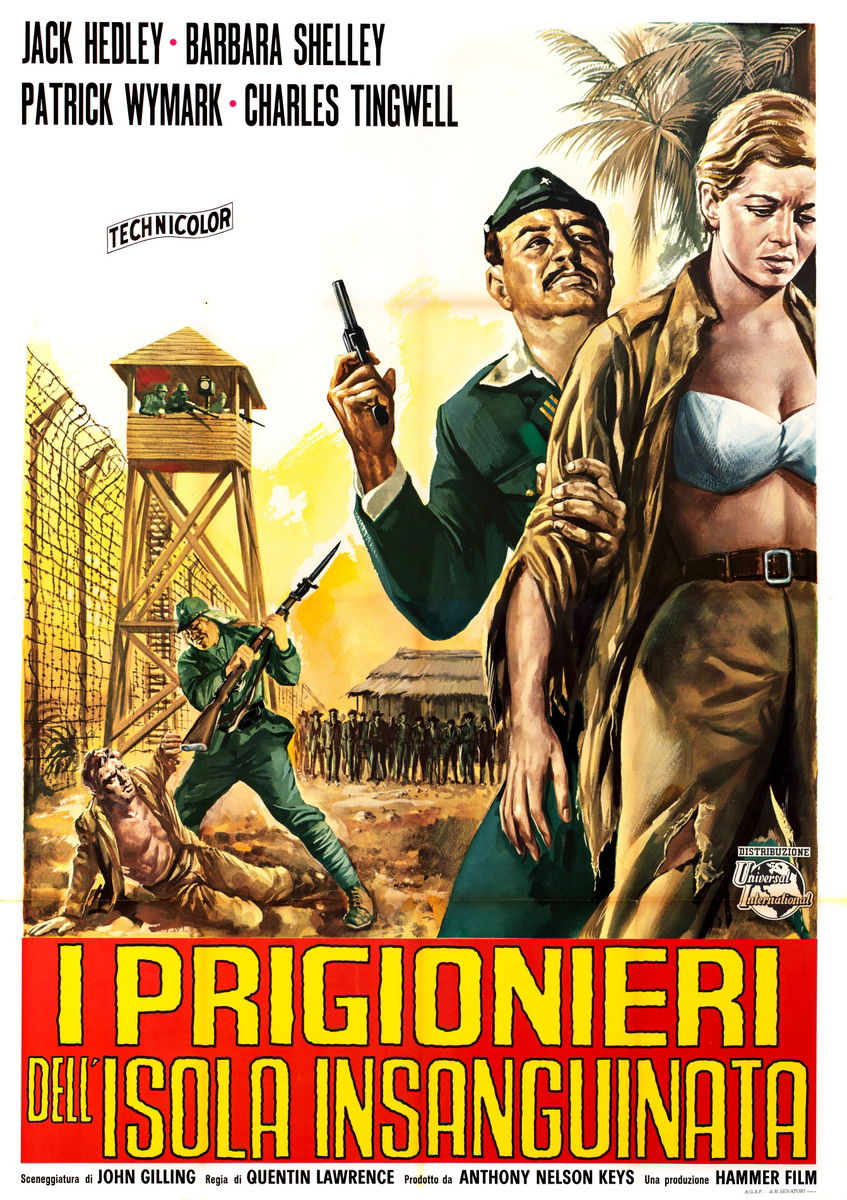 I prigionieri dell'isola insanguinata - Manifesto 1