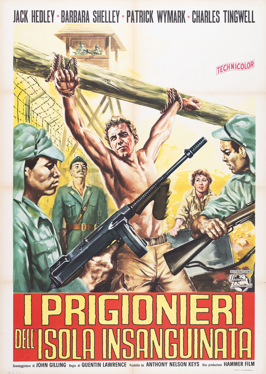 I prigionieri dell'isola insanguinata - Manifesto 2