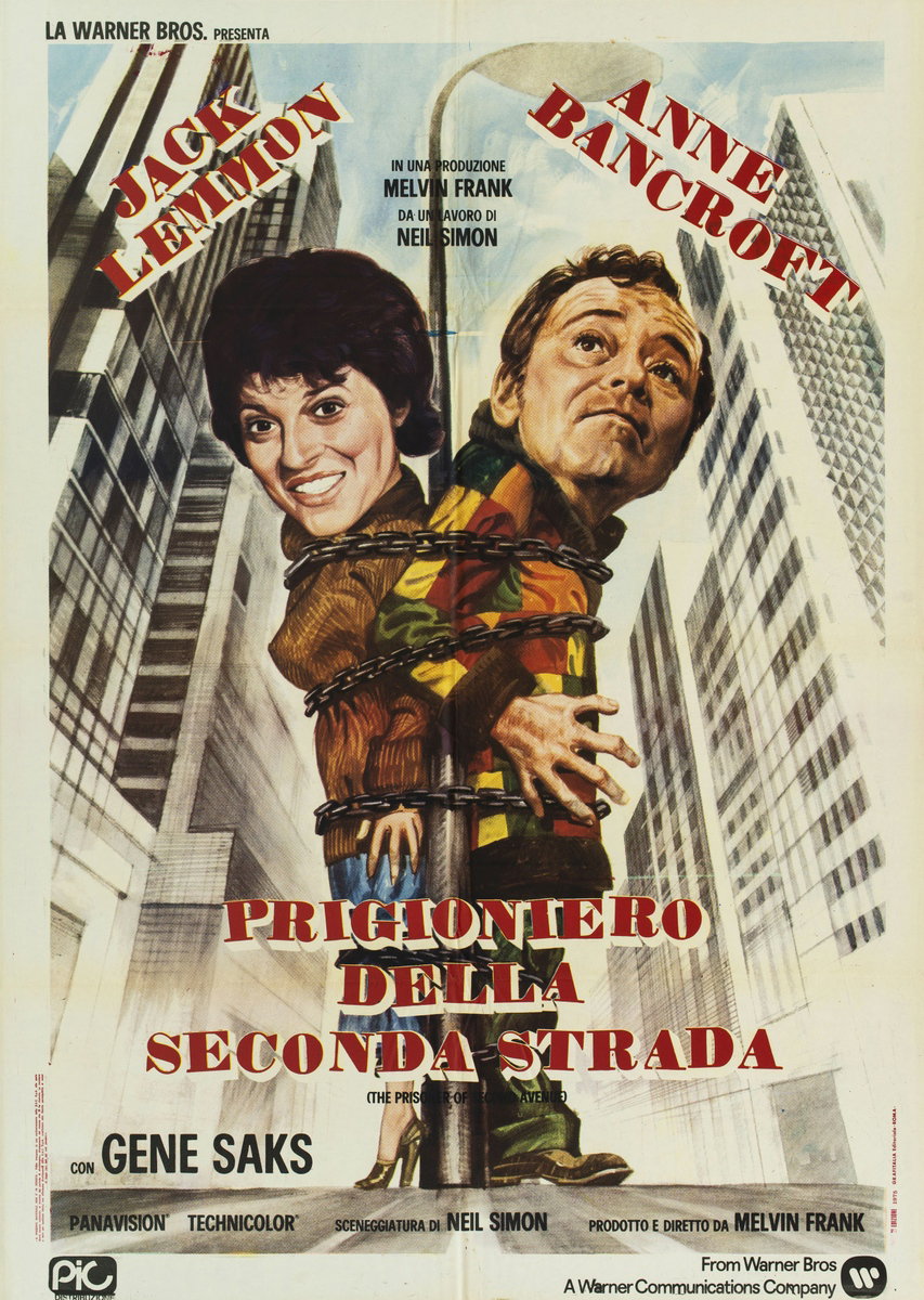 Manifesto 2 per il film Prigioniero della seconda strada (1975)