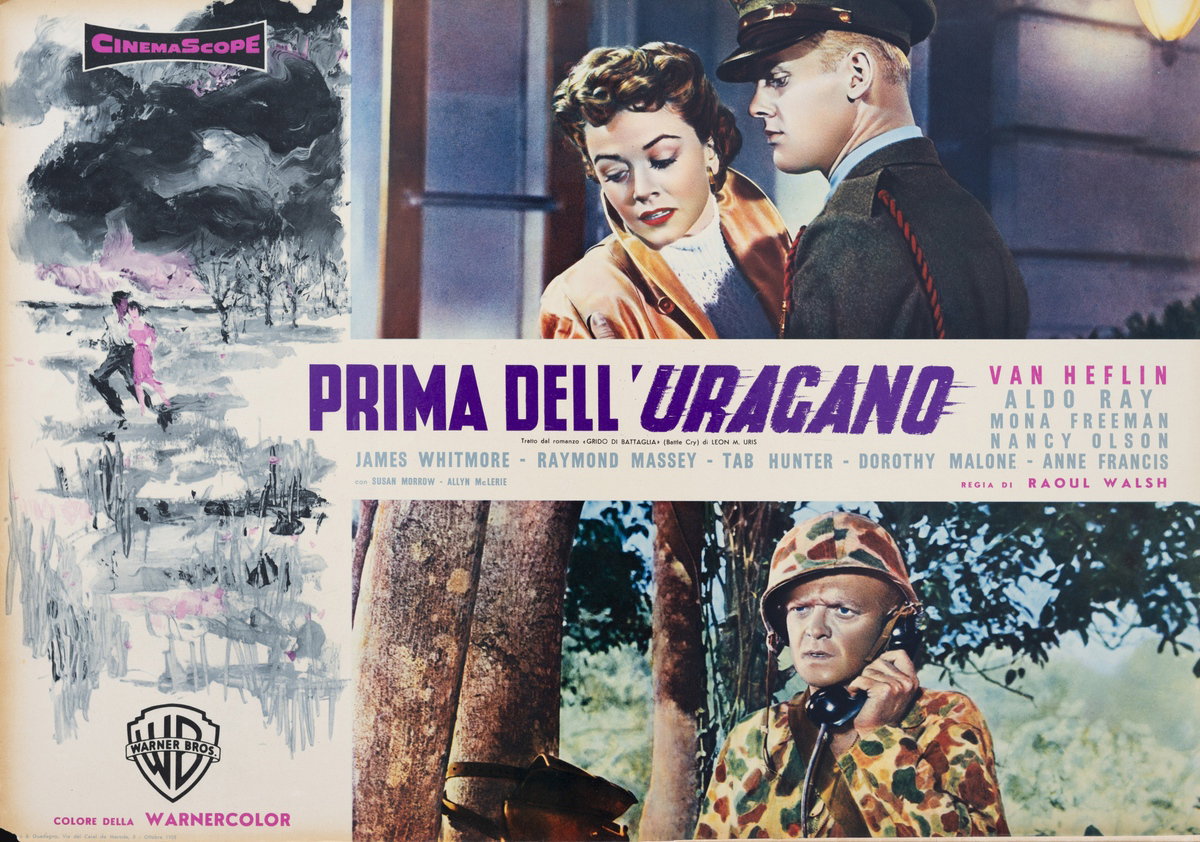 Lobby Card 2 for the film Battle Cry (1955)