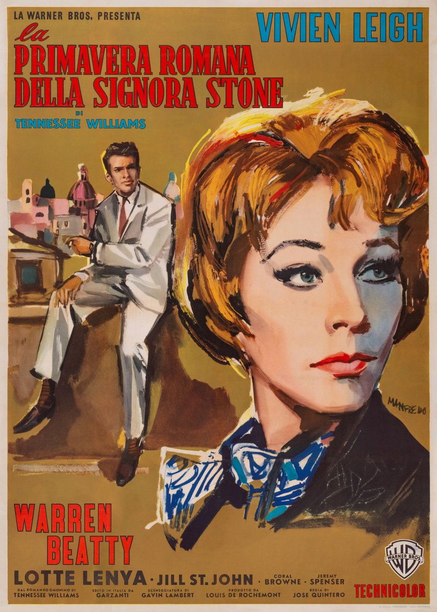 La primavera romana della signora Stone - Manifesto 2