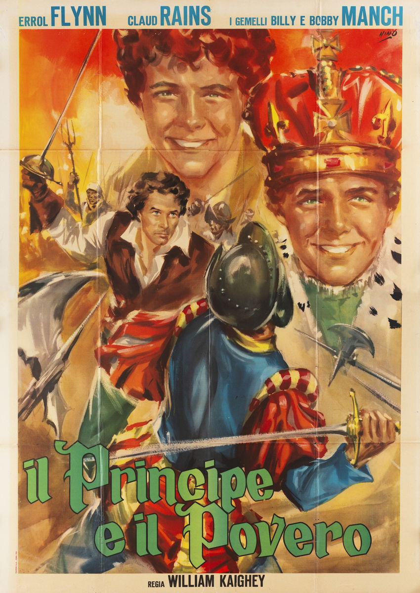 Il principe e il povero - Manifesto 1