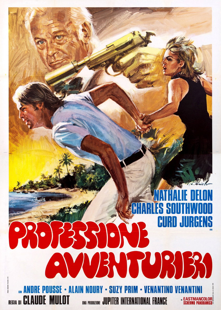 Poster 2 for the film Profession: Adventurers (1973), painted by Averardo Ciriello