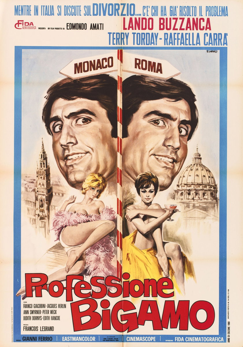 Professione bigamo - Manifesto 2