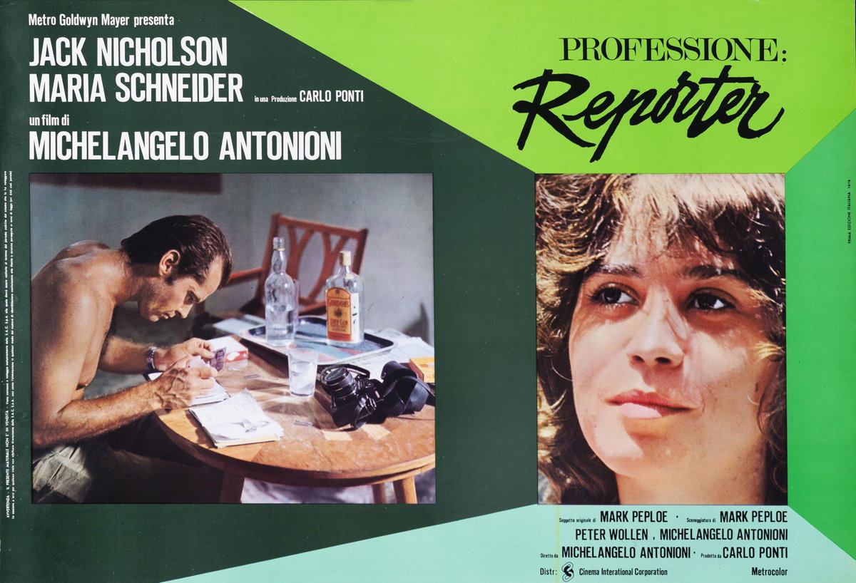 Fotobusta 2 per il film Professione: reporter (1975)