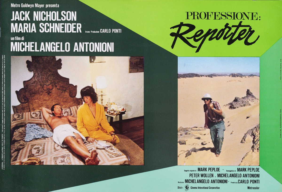 Fotobusta 3 per il film Professione: reporter (1975)