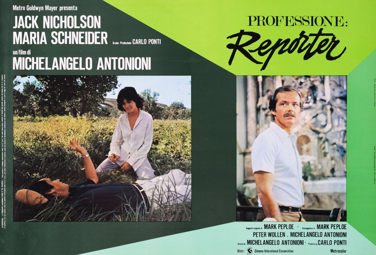 Fotobusta 8 per il film Professione: reporter (1975)