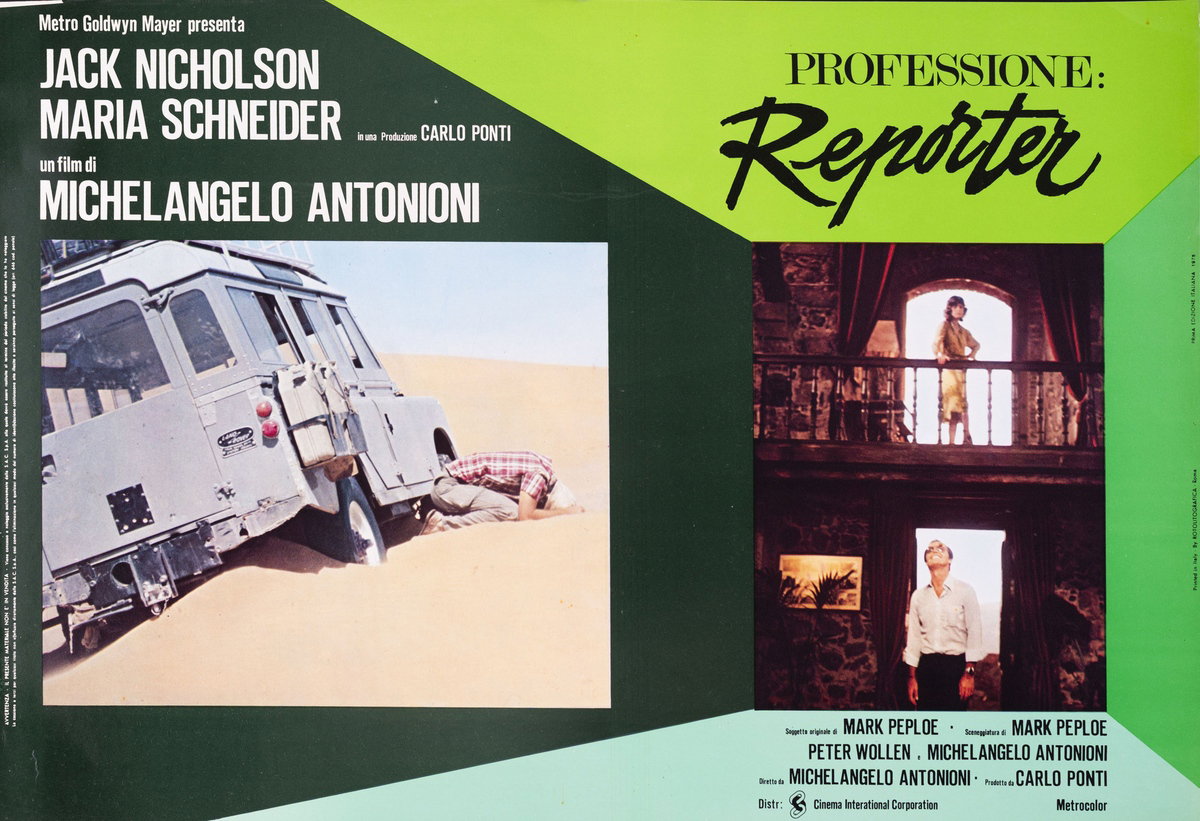 Fotobusta 7 per il film Professione: reporter (1975)