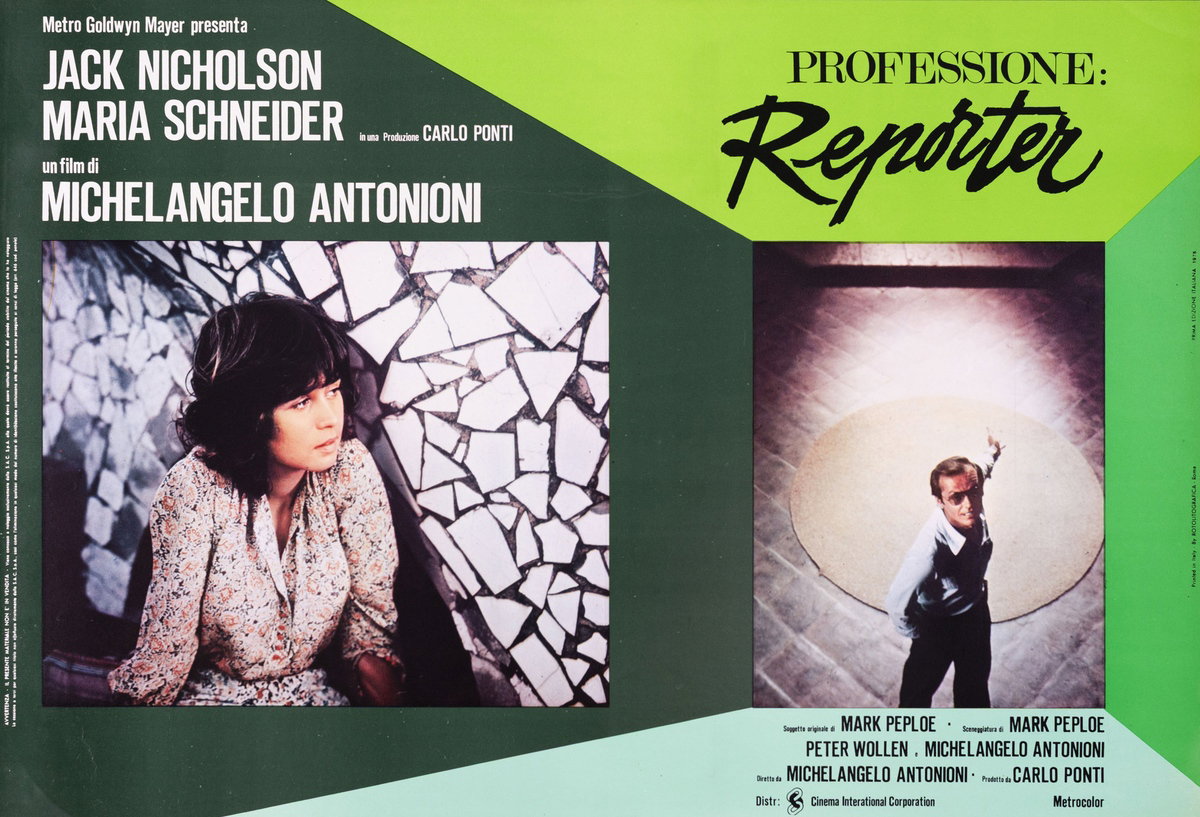 Fotobusta 9 per il film Professione: reporter (1975)