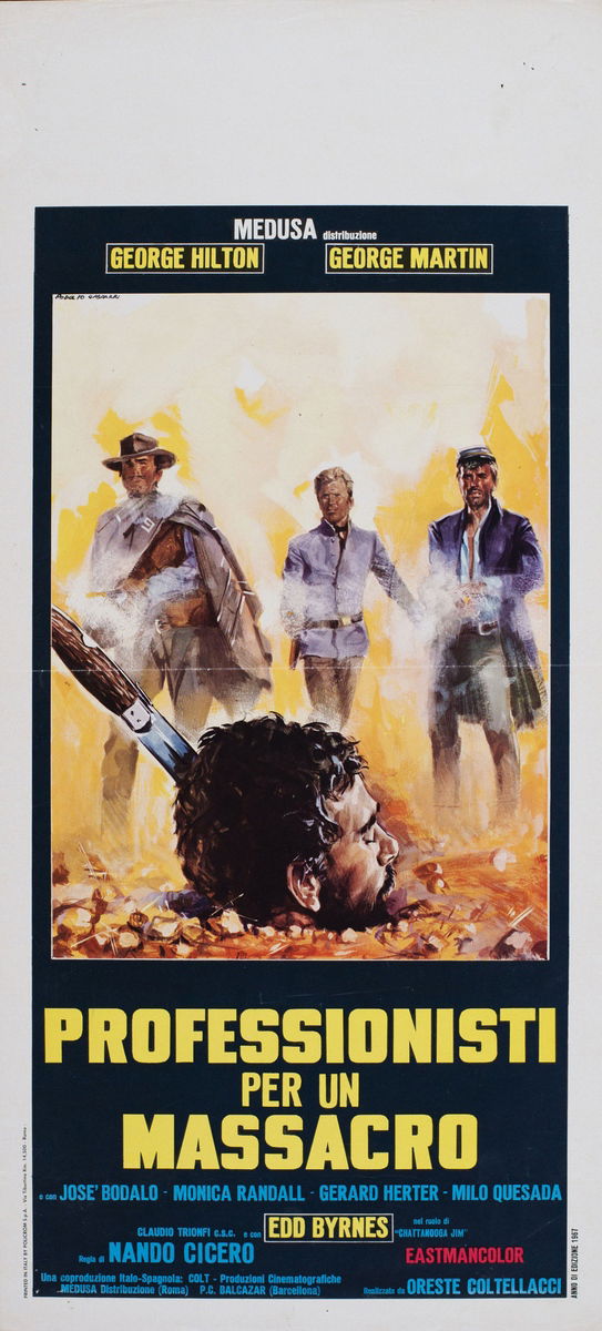 Professionisti per un massacro - Locandina 1