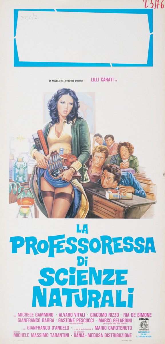 La professoressa di scienze naturali - Locandina 1