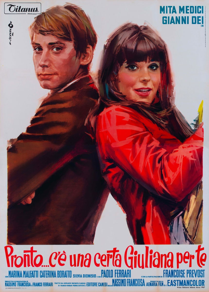Pronto... c'è una certa Giuliana per te - Manifesto 1
