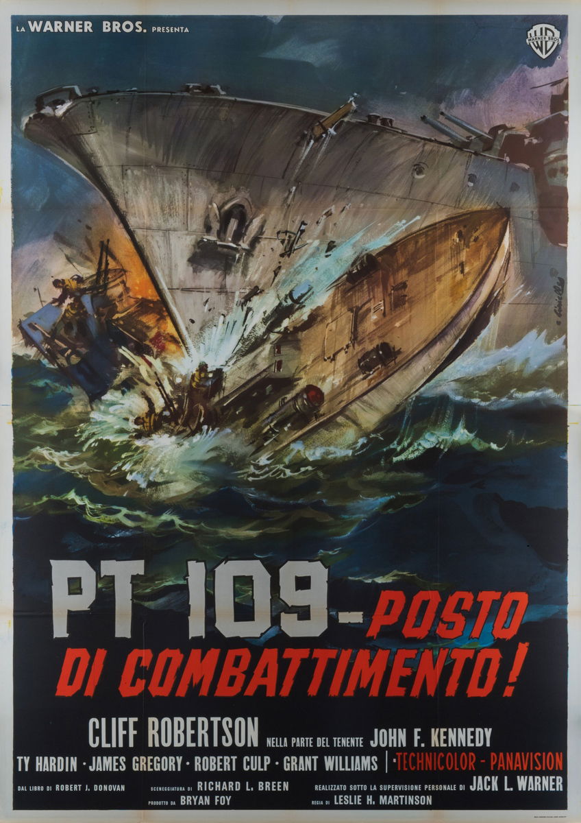 Pt 109 posto di combattimento - Manifesto 1