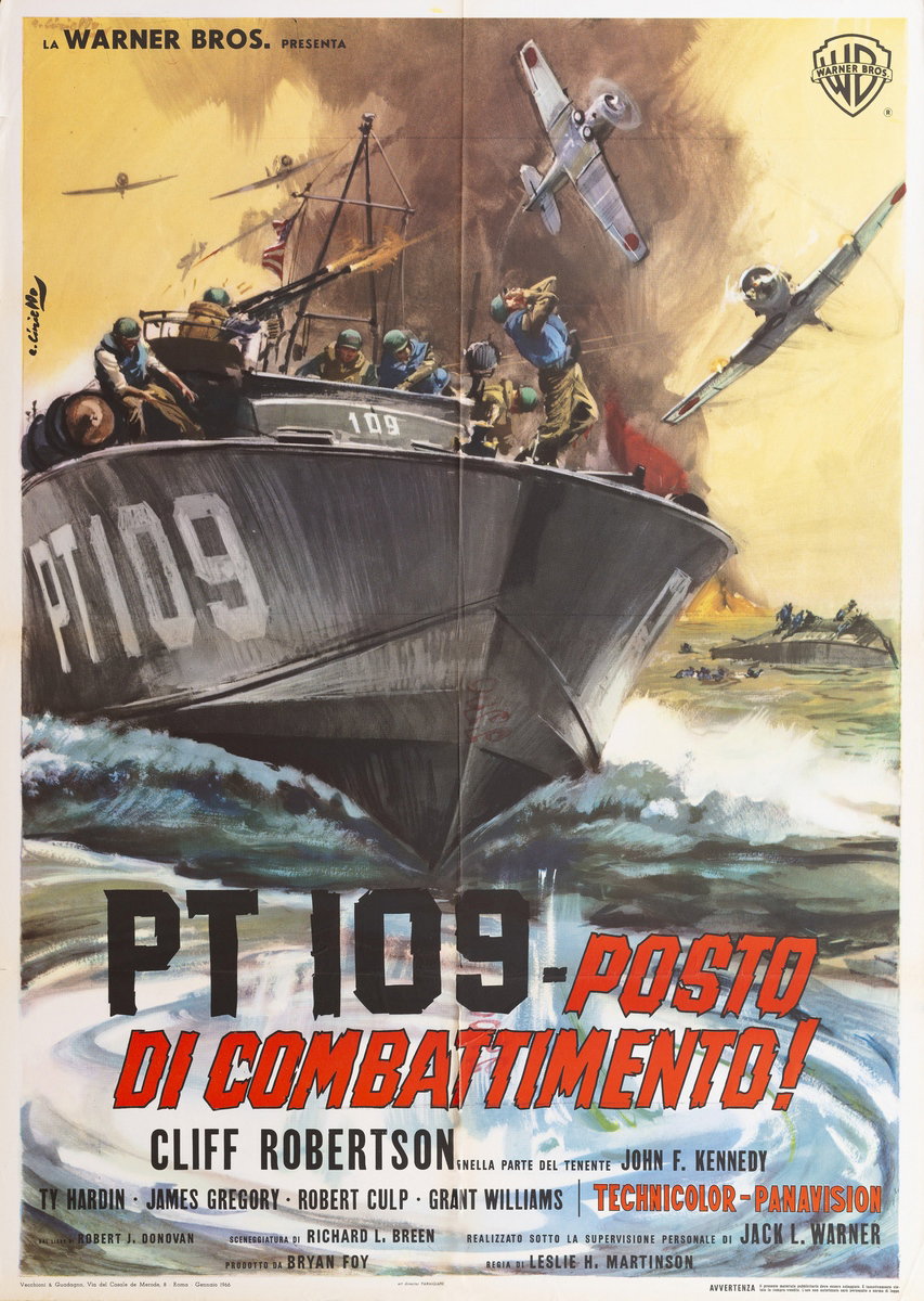 Pt 109 posto di combattimento - Manifesto 2