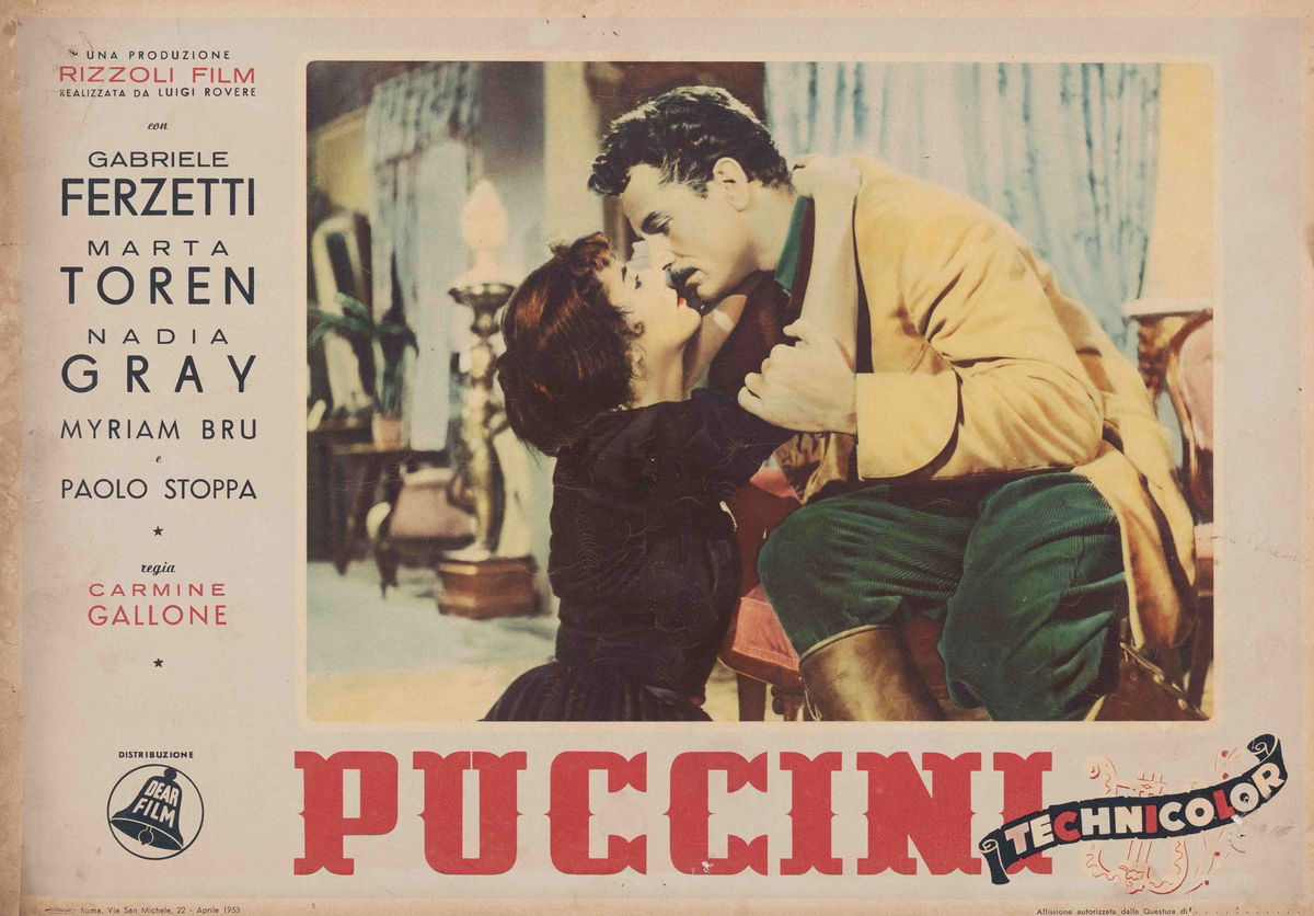 Puccini - Fotobusta 1