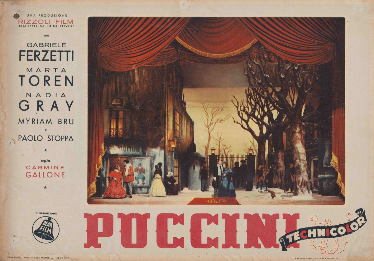 Lobby Card 2 for the film Puccini (1953)