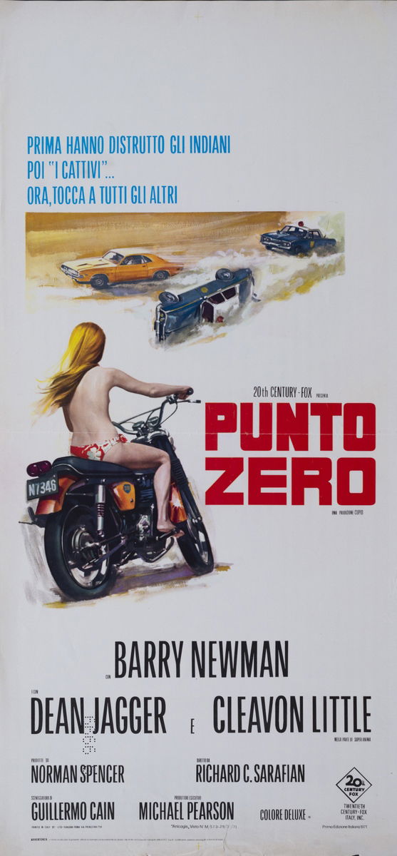 Vanishing Point - Lobby Card 1