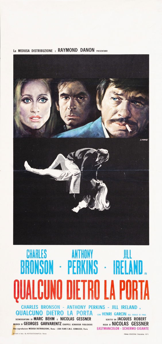 Someone Behind the Door - Lobby Card 1