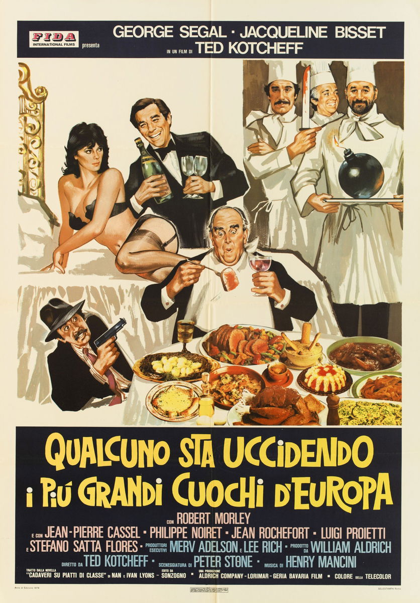 Qualcuno sta uccidendo i più grandi cuochi d'Europa - Manifesto 1