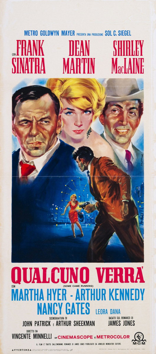 Locandina 3 per il film Qualcuno verrà (1958), dipinto da Giovanni Di Stefano
