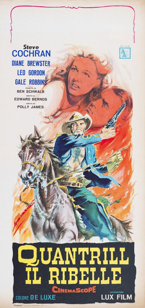 Quantrill's Raiders - Lobby Card 1