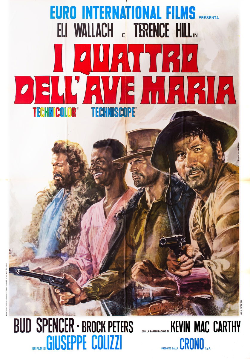 I quattro dell'Ave Maria - Manifesto 1