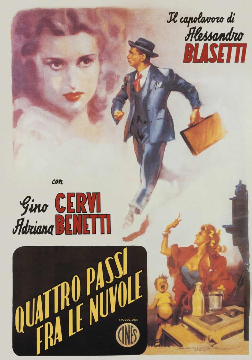 4 passi fra le nuvole - Manifesto 1