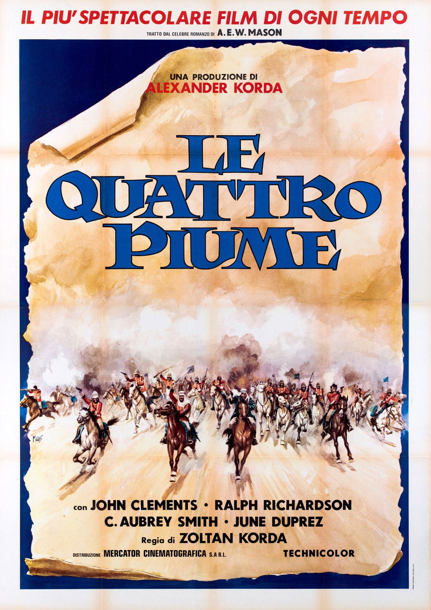 Le quattro piume - Manifesto 1