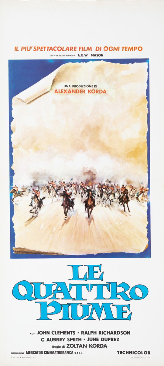 The Four Feathers - Lobby Card 1