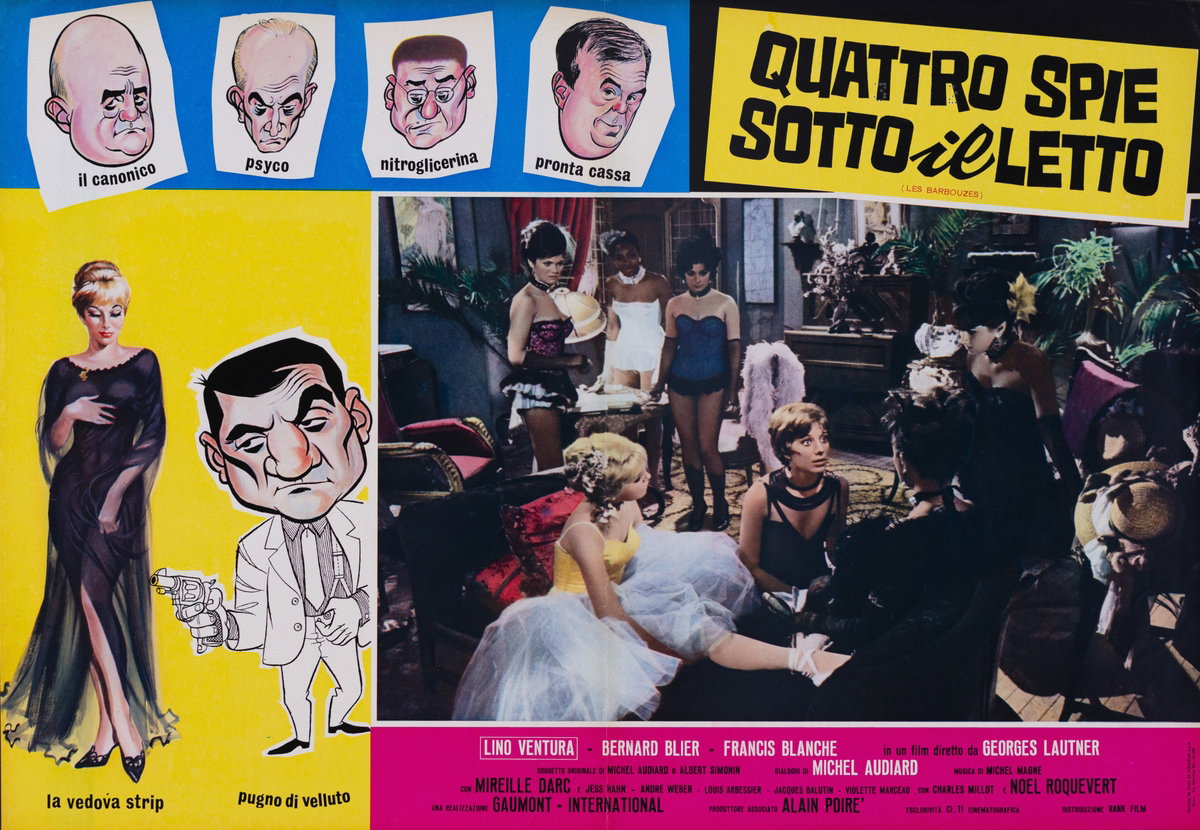Lobby Card 3 for the film The Great Spy Chase (1964)