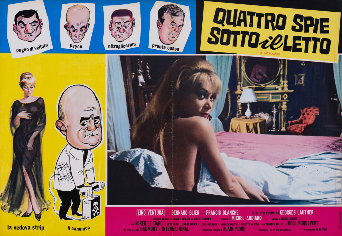 Lobby Card 4 for the film The Great Spy Chase (1964)