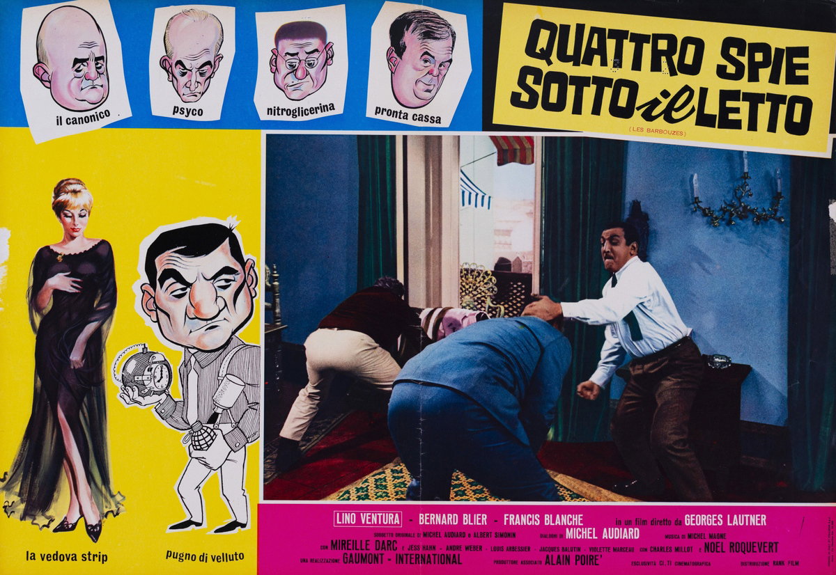 Lobby Card 5 for the film The Great Spy Chase (1964)
